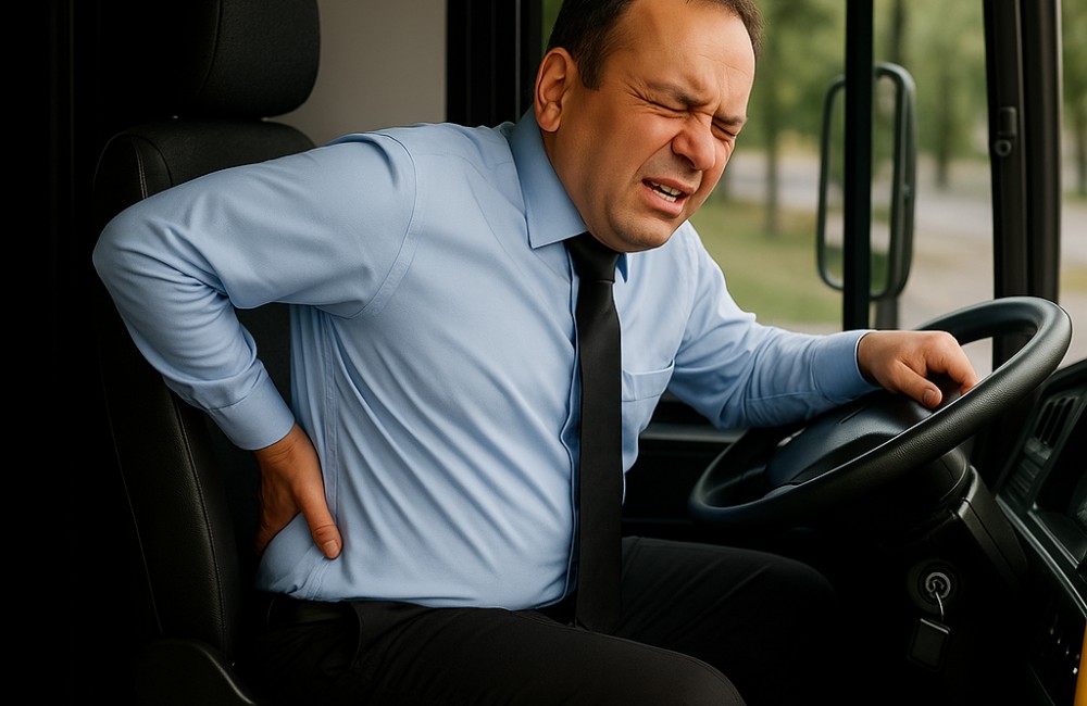 Quand un metier sedentaire favorise les douleurs de dos l exemple des conducteurs de bus